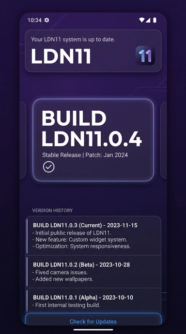 Riwayat Versi ldn11 untuk Pengguna Android